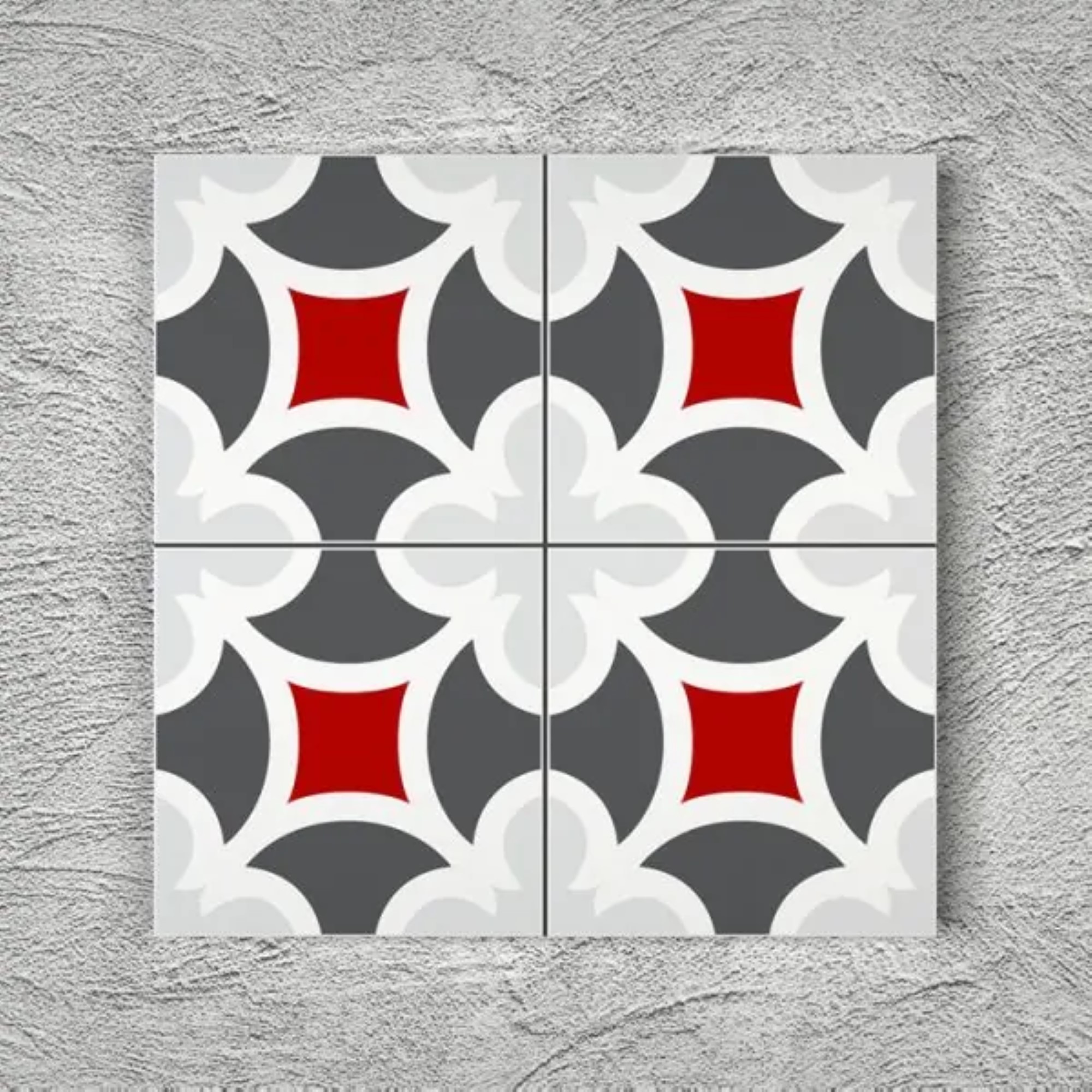 20x20 cm Çini Yer Karosu Y-52